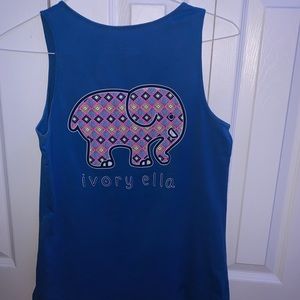 ivory ella tank top